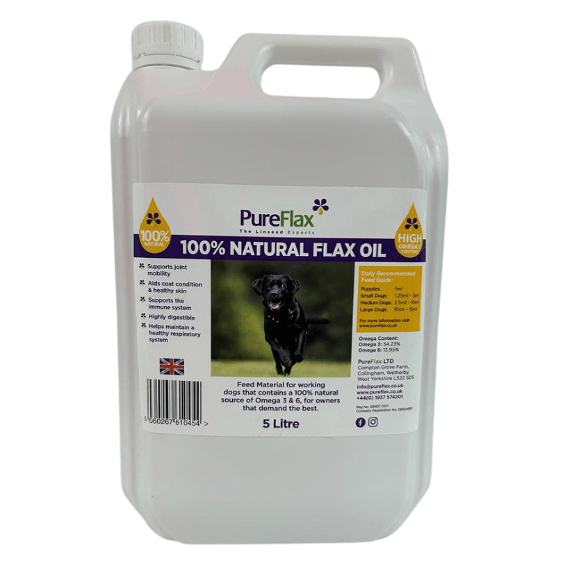 Flax Oil by PureFlax - Rùn Dog Food