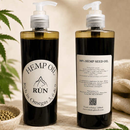 Hemp Seed Oil - Rùn Dog Food