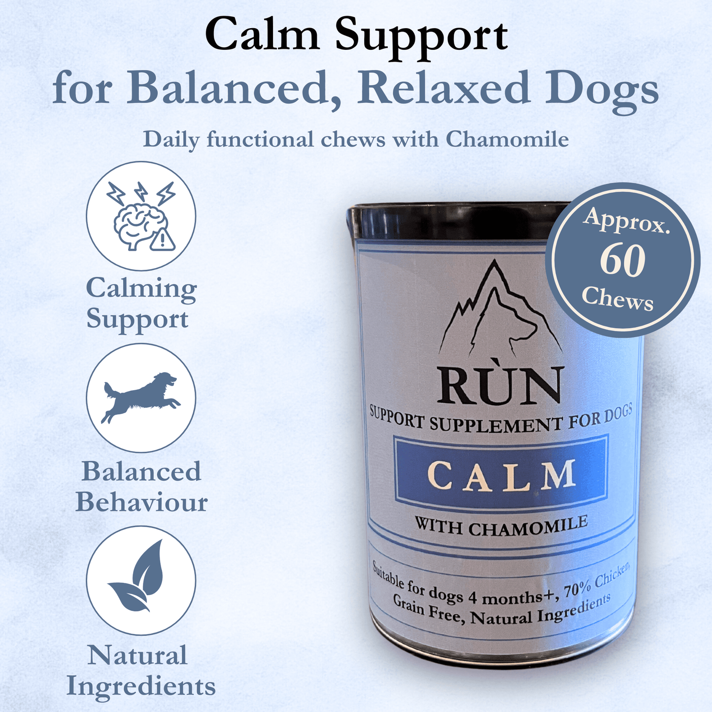 Supplement Chews - Rùn Dog Food