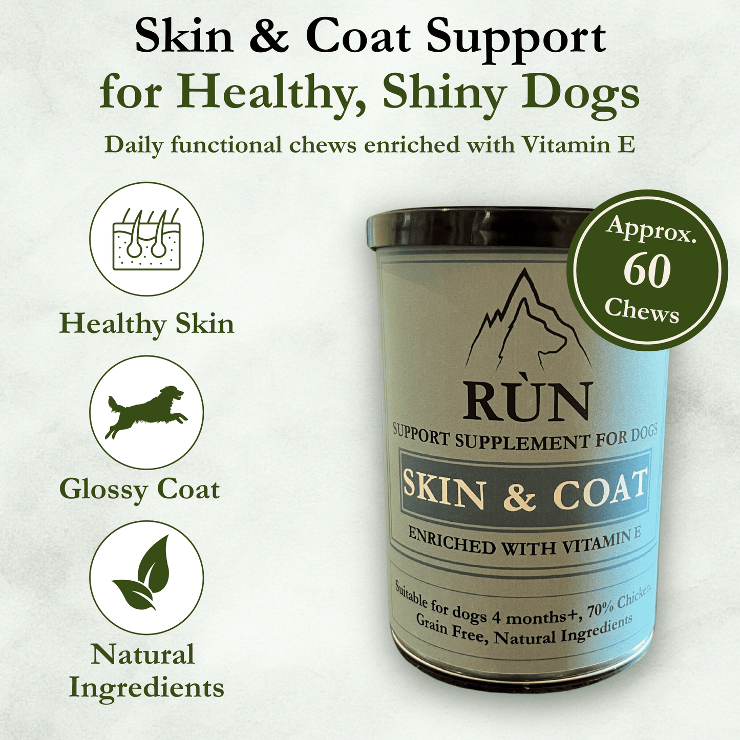 Supplement Chews - Rùn Dog Food