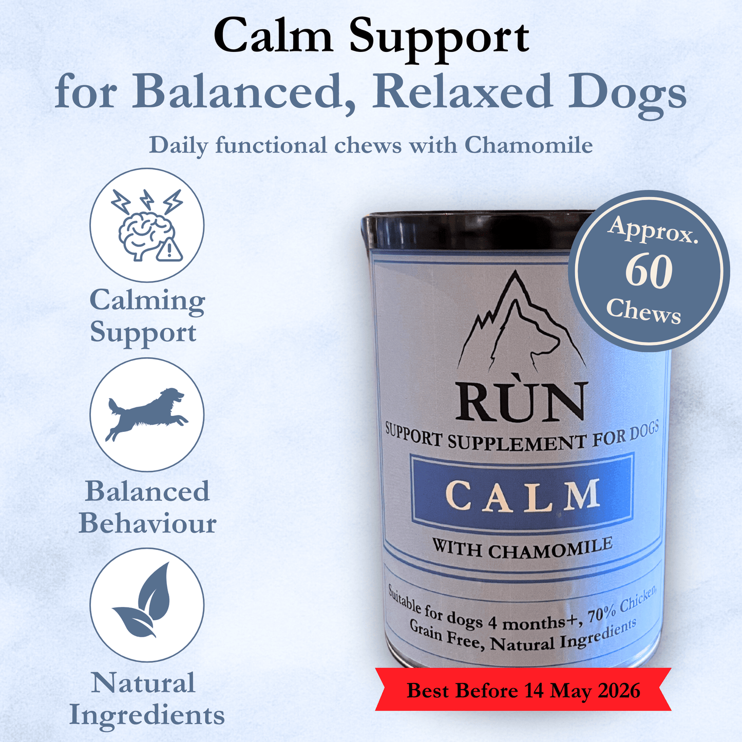 Supplement Chews - Rùn Dog Food