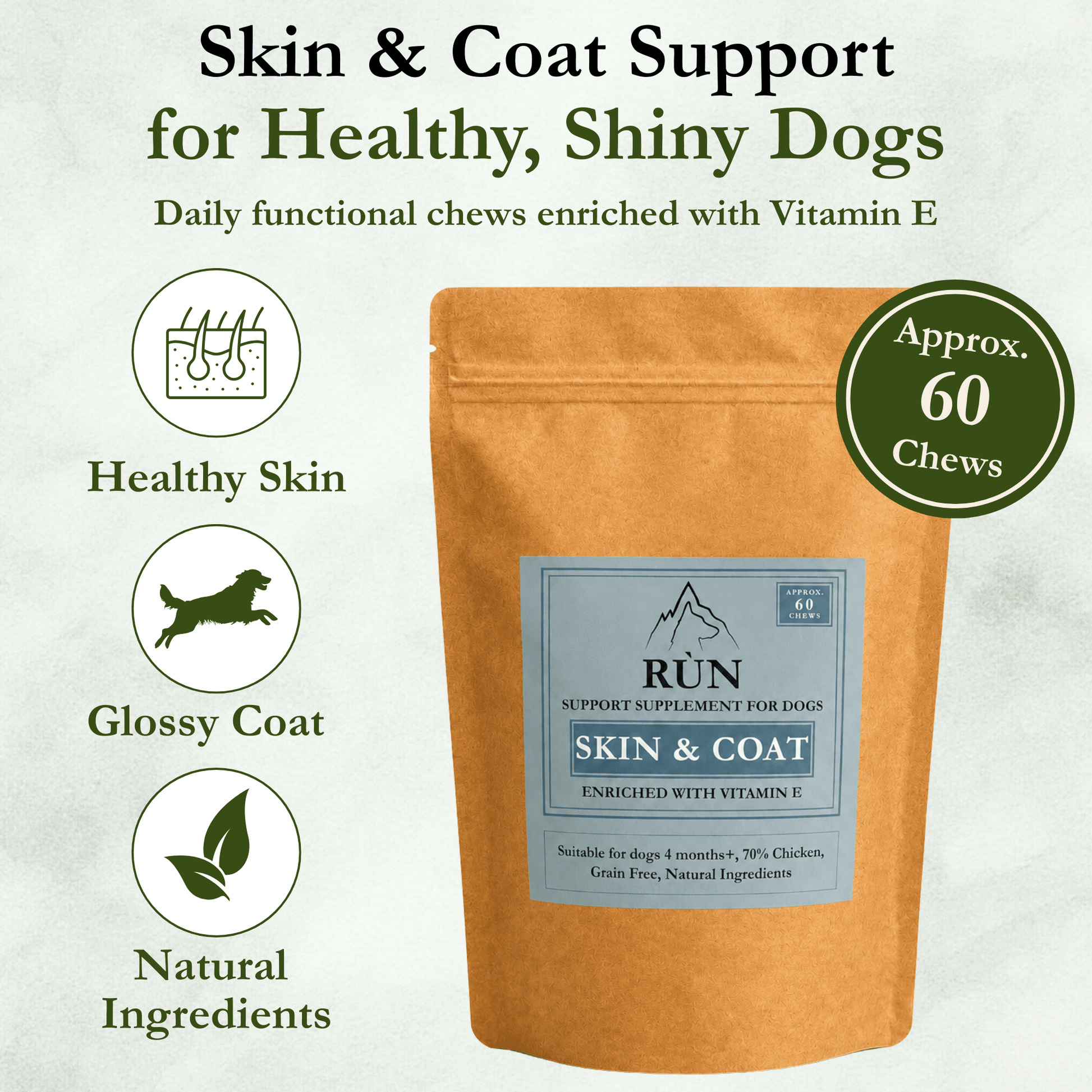 Supplement Chews - Rùn Dog Food