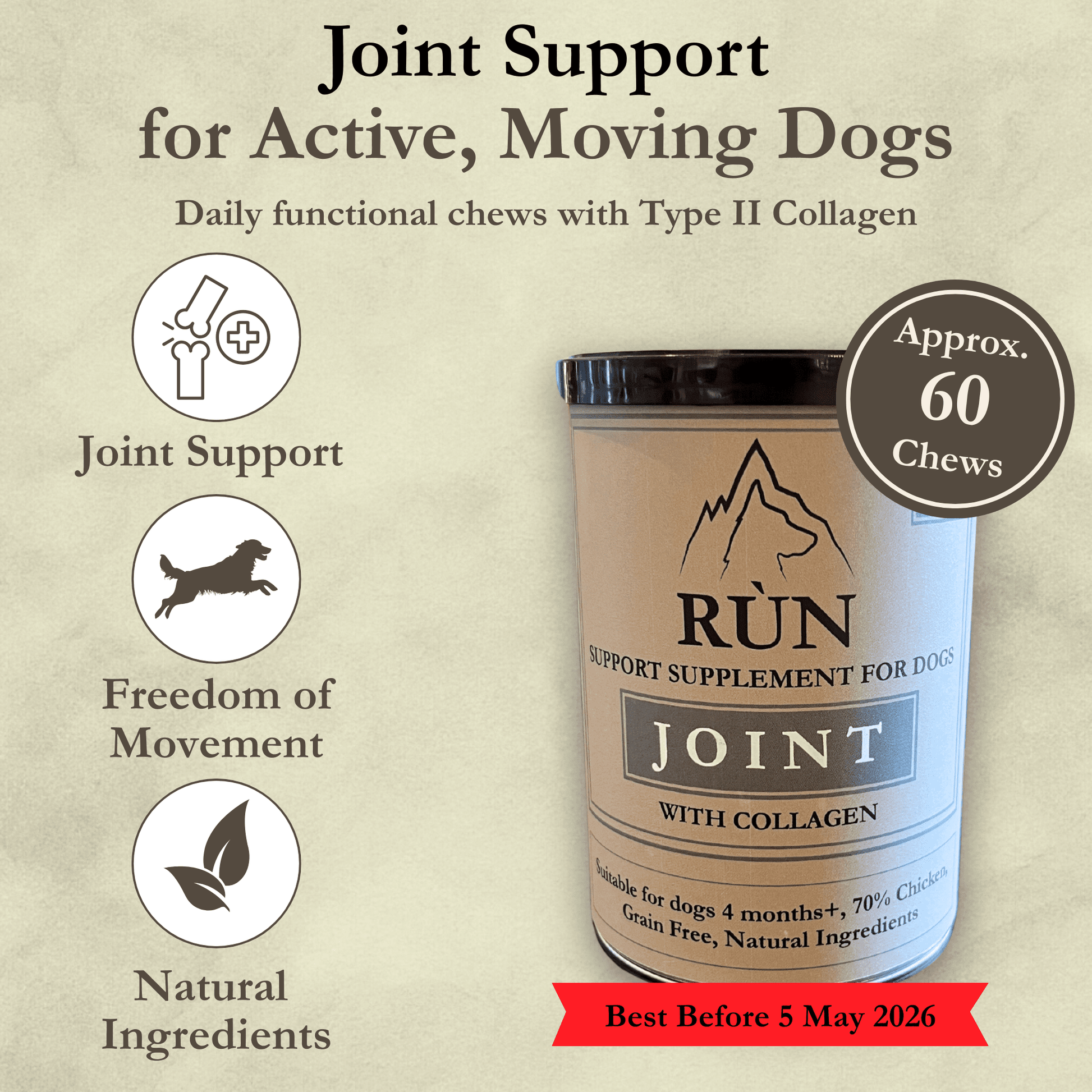 Supplement Chews - Rùn Dog Food