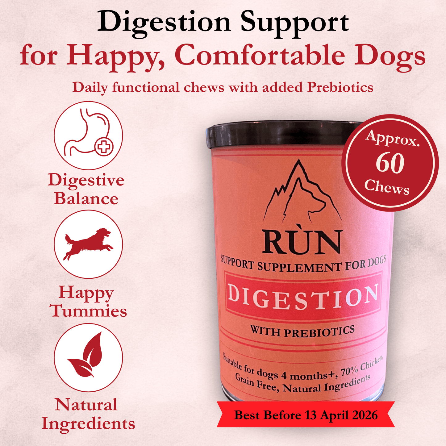 Supplement Chews - Rùn Dog Food