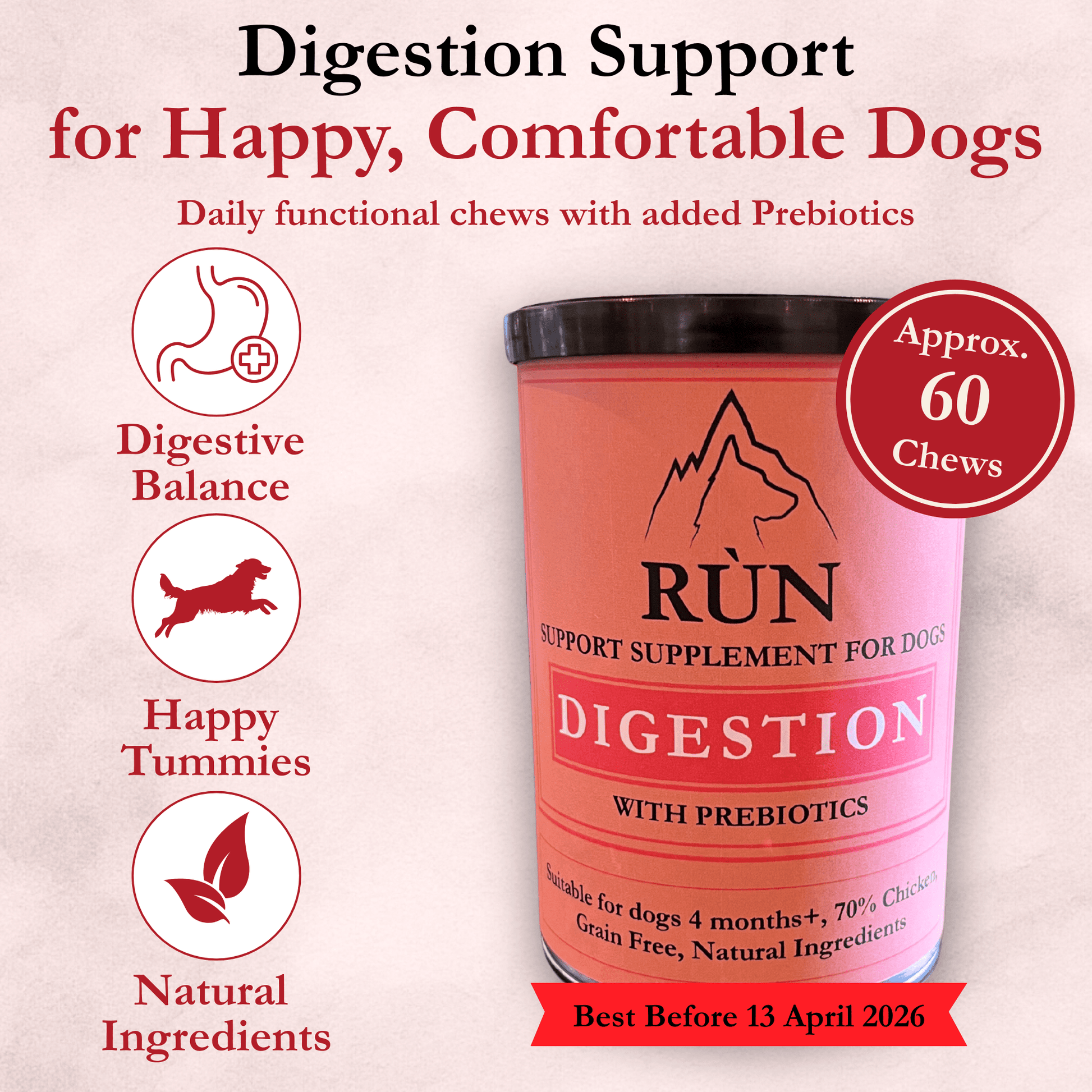 Supplement Chews - Rùn Dog Food