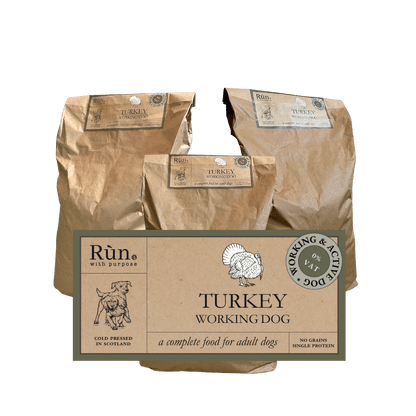 Turkey - Working Dog - Rùn Dog Food